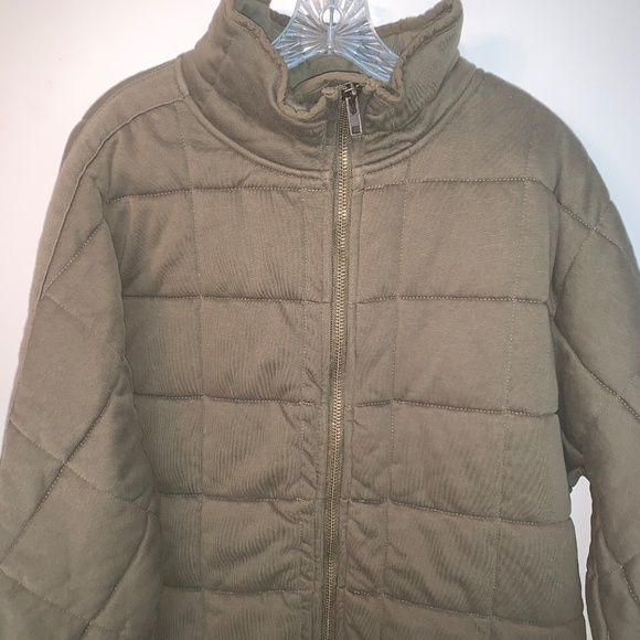 Jackson Rowe By The Way Quilted Jacket Olive Green L - Picture 11 of 13